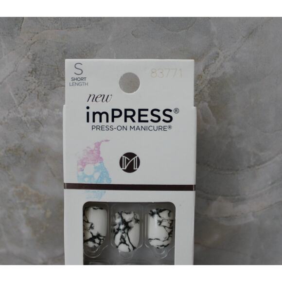imPRESS Press-on Manicure Short Knock Out New - Picture 4 of 7